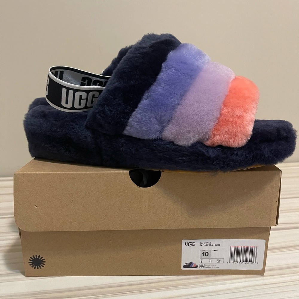 UGG W FLUFF YEAH SLIDE
